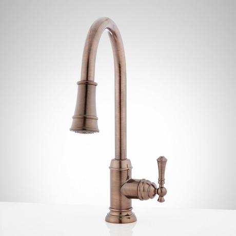 Amberley Single-Hole Pull-Down Kitchen Faucet