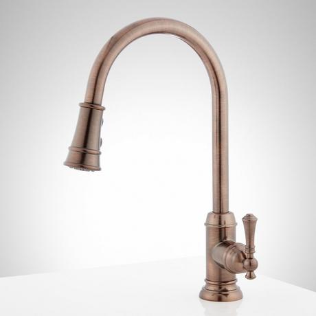 Amberley Single-Hole Pull-Down Kitchen Faucet