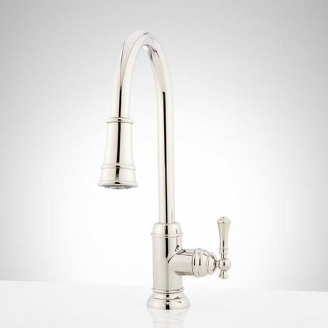 Amberley Single-Hole Pull-Down Kitchen Faucet