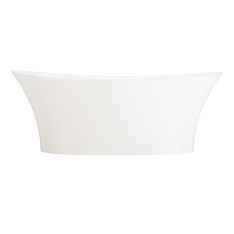67" Giosa Solid Surface Freestanding Tub