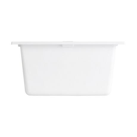 16" Holcomb Drop-In  Granite Composite Sink - Cloud White