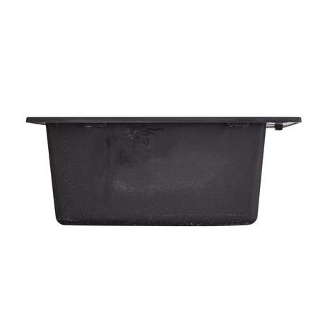 16" Holcomb Drop-In Granite Composite Sink - Black