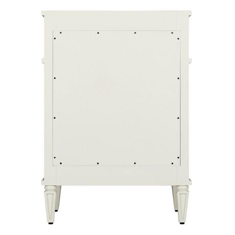 24" Elmdale Vanity for Rectangular Undermount Sink - White