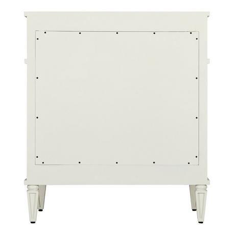 30" Elmdale Vanity for Undermount Sink - White
