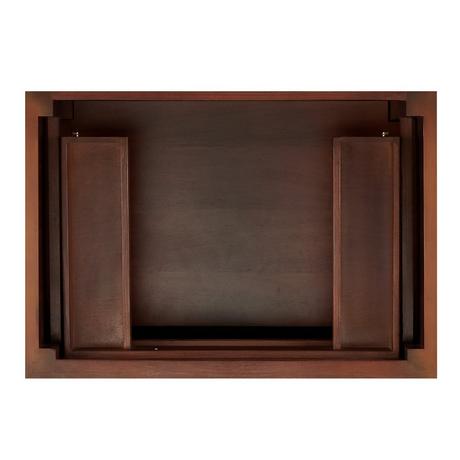30" Elmdale Vanity for Rectangular Undermount Sink - Antique Brown