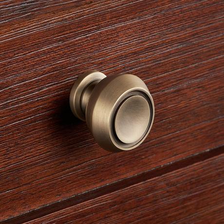 72" Elmdale Double Vanity for Rectangular Undermount Sinks - Antique Brown