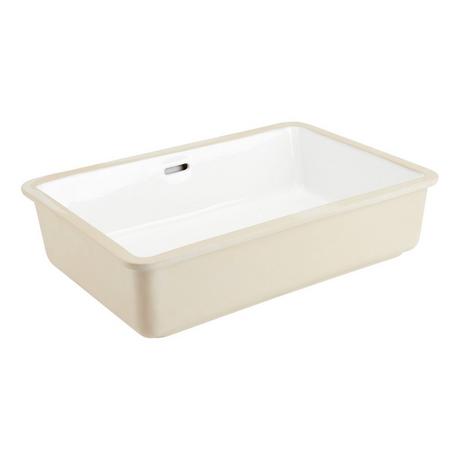 21" Destin Rectangular Porcelain Undermount Bathroom Sink