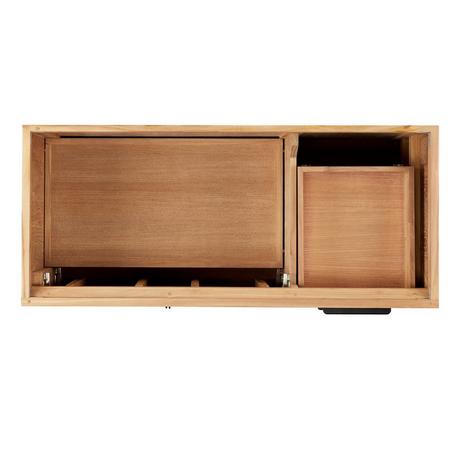 48" Aliso Teak Vanity for Undermount Sink - Natural Teak