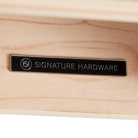 30" Nadiya Wall-Mount Vessel Sink Vanity - Unfinished Maple