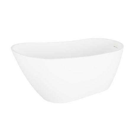 66" Sheba Acrylic Slipper Tub - Air Massage