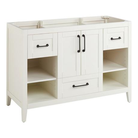 48" Burfield Vanity - White - Vanity Cabinet Only