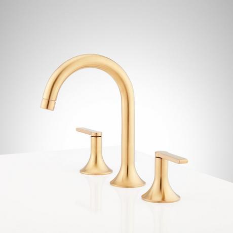 Lentz Widespread Bathroom Faucet - Lever Handles