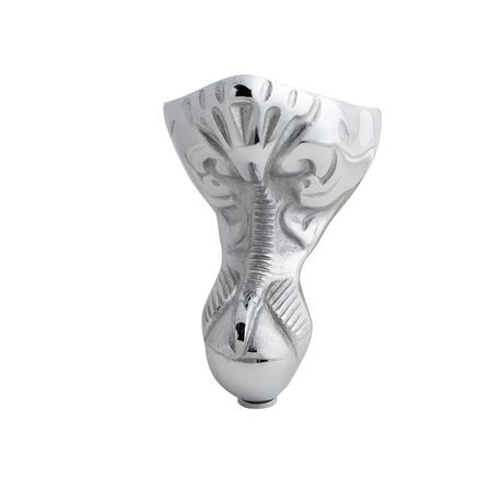 61" Callaway Cast Iron Clawfoot Tub 7" Rim Holes - Ball & Claw Feet