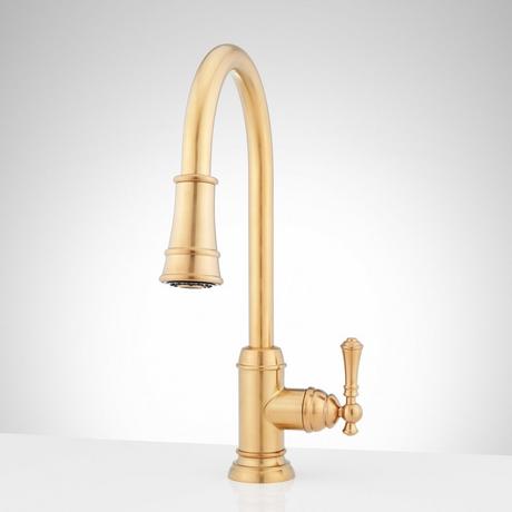 Amberley Single-Hole Pull-Down Kitchen Faucet