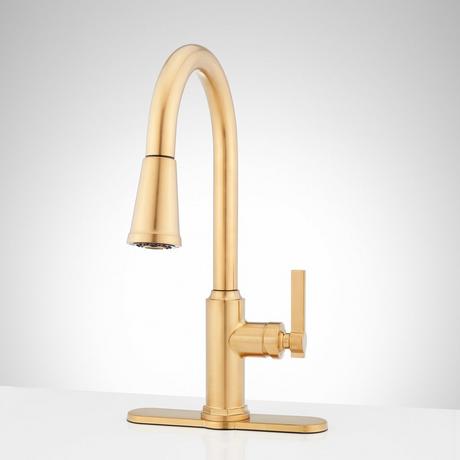 Greyfield Single-Hole Pull-Down Kitchen Faucet