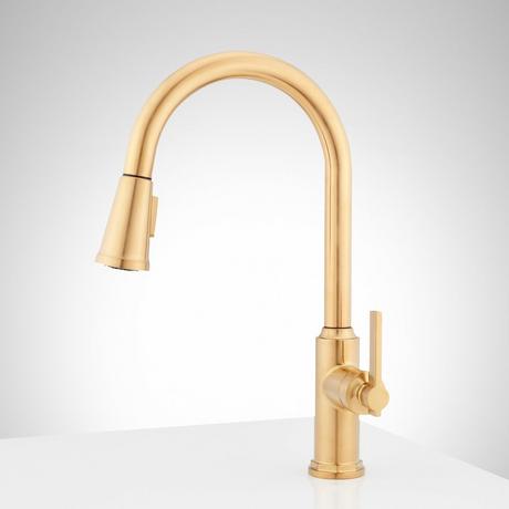 Greyfield Single-Hole Pull-Down Kitchen Faucet