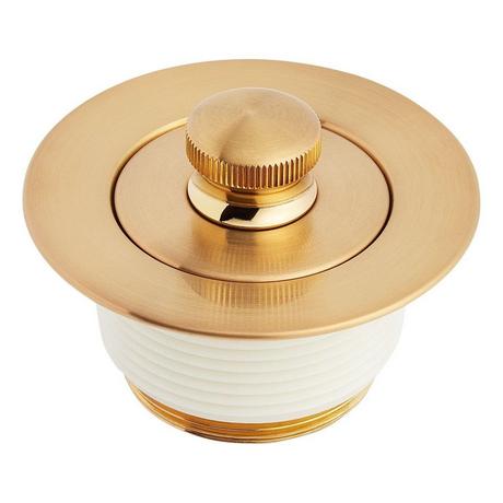 Lift & Turn Tub Drain with Adapter Sleeve