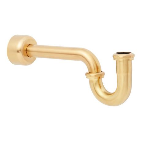 1-1/4" P-Trap with High Box Flange