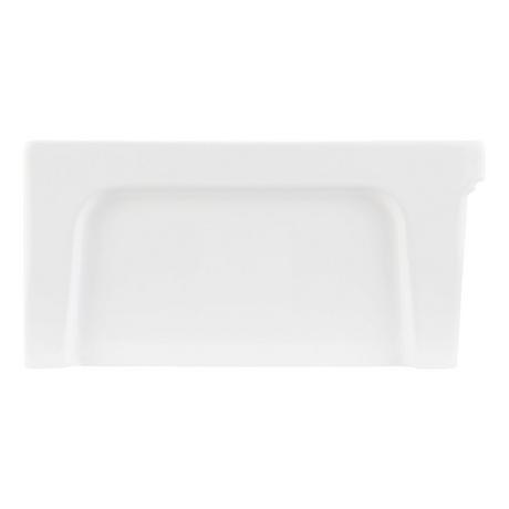 36" Gallo Fireclay Farmhouse Sink - White