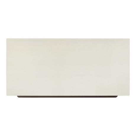 24" Fournier Stainless Steel Farmhouse Sink - Curved Apron