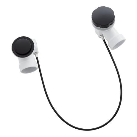 PVC Cable Drain & Overflow for 17" - 22" Deep Tubs