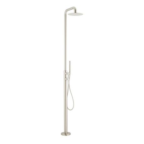 Tinsley Freestanding Outdoor Shower Panel With Hand Shower
