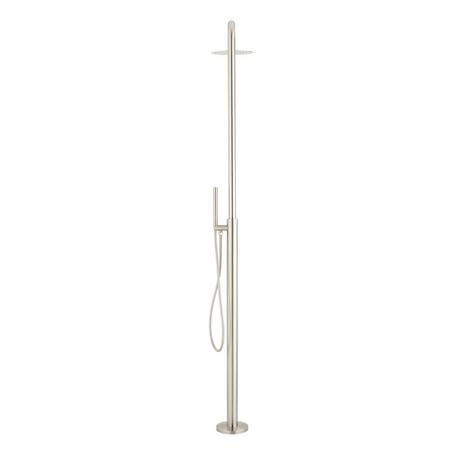 Tinsley Freestanding Outdoor Shower Panel With Hand Shower