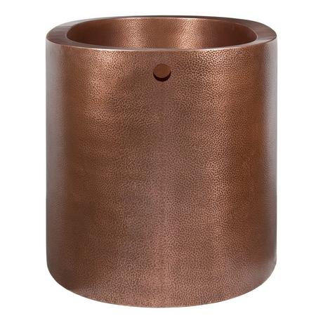 48" Raksha Hammered Copper Japanese Soaking Tub