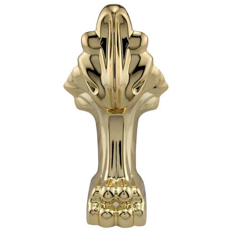 69" Audrey Acrylic Clawfoot Tub - Lion Feet