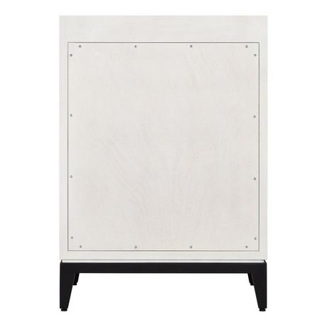 24" Hytes Mahogany Vanity With Rectangular Undermount Sink - Sky Gray