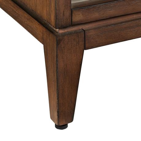 36" Hytes Mahogany Vanity With Rectangular Undermount Sink - Carob Brown