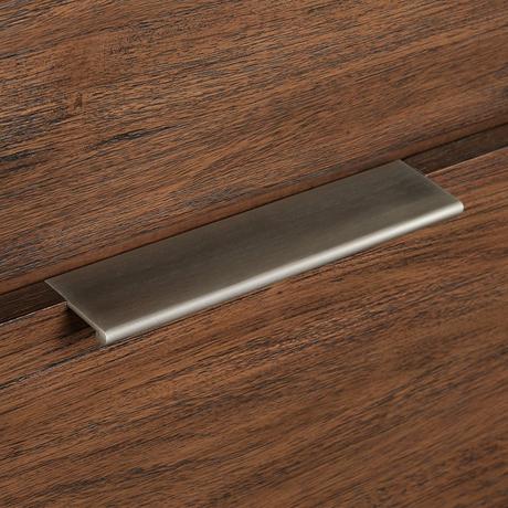 36" Hytes Mahogany Vanity With Rectangular Undermount Sink - Carob Brown