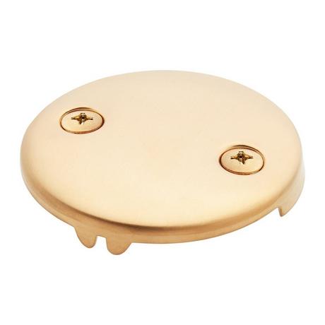 Overflow Cover Plate with Two Screws