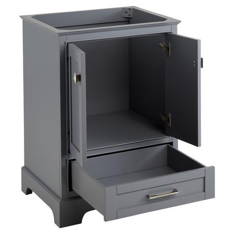 24" Quen Vanity With Undermount Sink - Gray