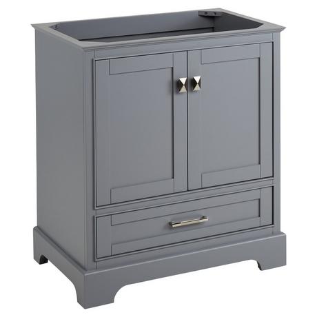 30" Quen Vanity With Rectangular Undermount Sink - Gray