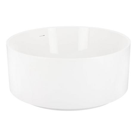 55" Dempsey Round Acrylic Freestanding Tub