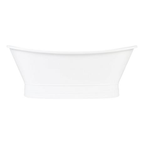 69" Desborough Acrylic Freestanding Double-Slipper Tub