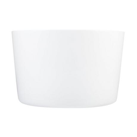 41" Siglo Round Japanese Soaking Tub with Trim