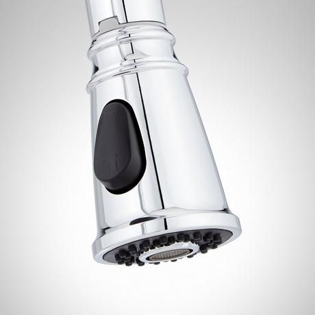 Finnian Pull-Down Kitchen Faucet with Deck Plate