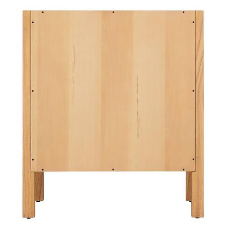 30" Ayanna Mindi Vanity with Rectangular Undermount Sink - Natural Mindi