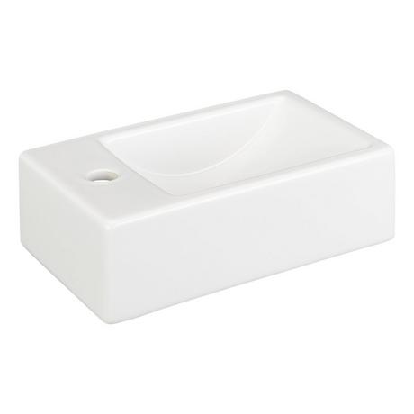 Cromwell Retangular Porcelain Wall-Mount Sink