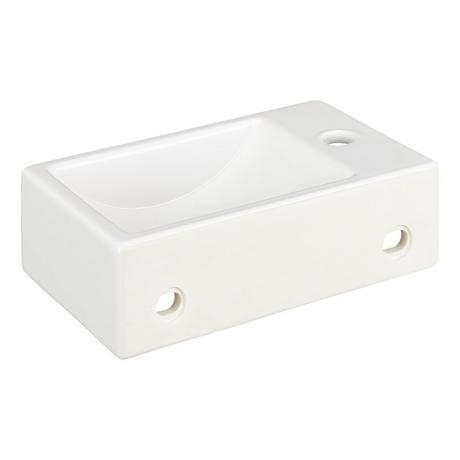Cromwell Retangular Porcelain Wall-Mount Sink