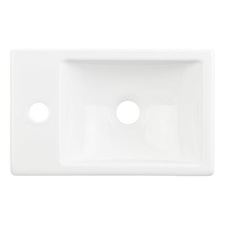Cromwell Retangular Porcelain Wall-Mount Sink