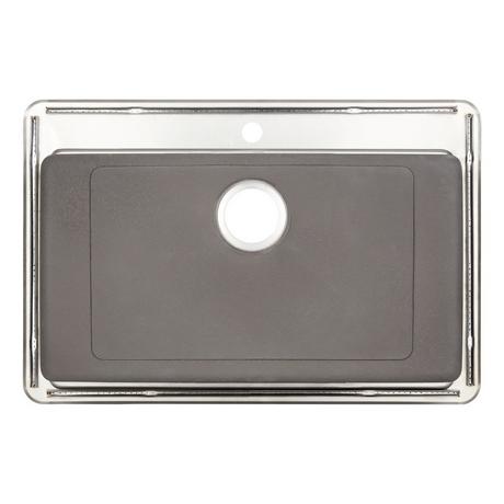 33" Melbrook Stainless Steel Workstation Drop-in Kitchen Sink