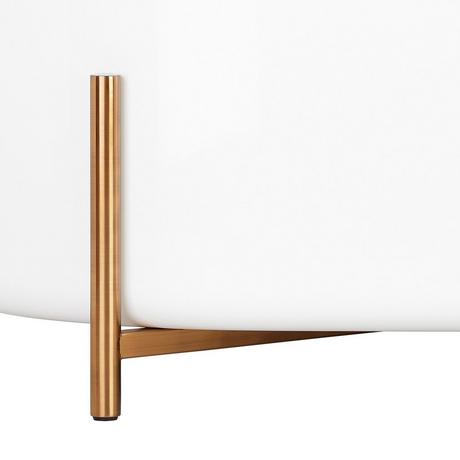 67" Conroy Acrylic Freestanding Tub with Stand