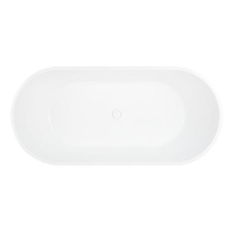 67" Conroy Acrylic Freestanding Tub with Stand