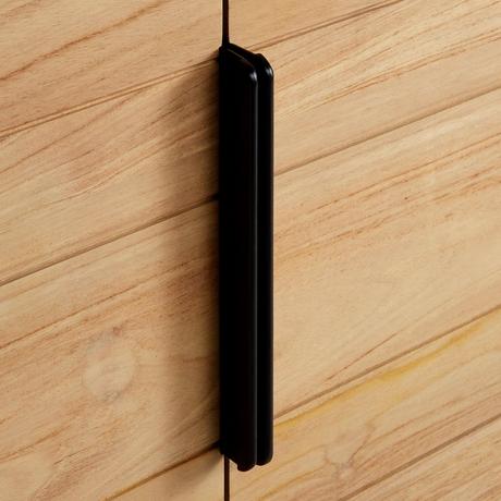 36" Aliso Teak Vanity with Rectangular Undermount Sink - Natural Teak