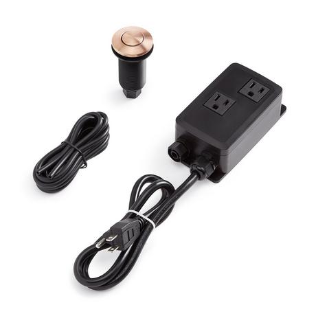 Dual Outlet Sinktop Air Switch