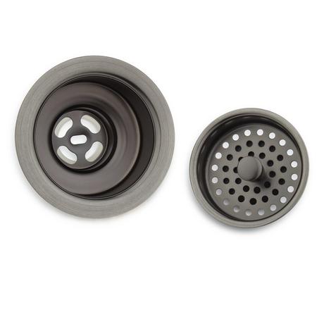 Strainer Basket with Lift Stopper - 3-1/2"