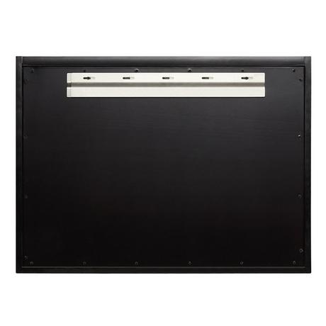 30" Dita Wall-Mount Vanity with Rectangular Undermount Sink - Black